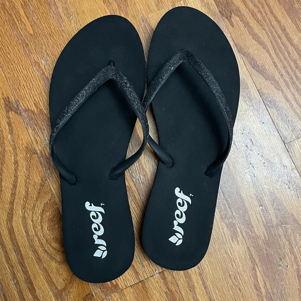 Reef Stargazer Black Sandal size 7